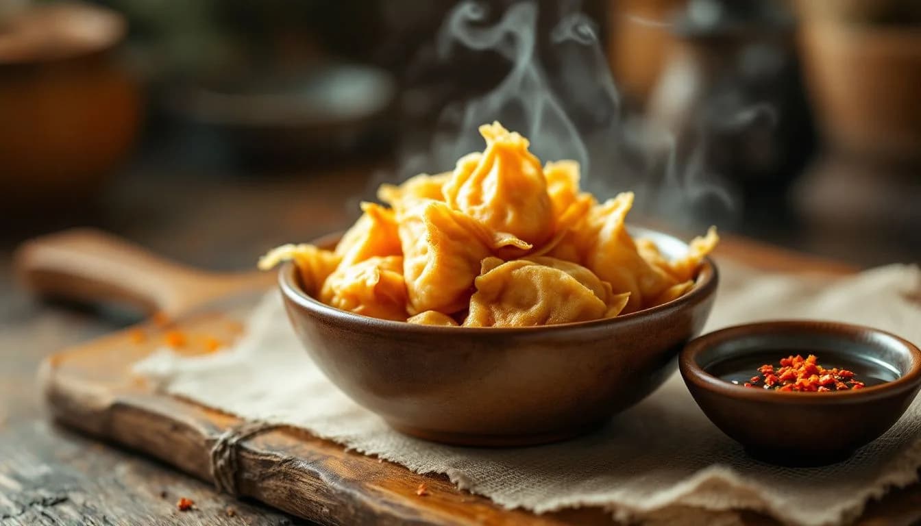 Crispy Air Fryer Dumplings (Better Than Takeout)