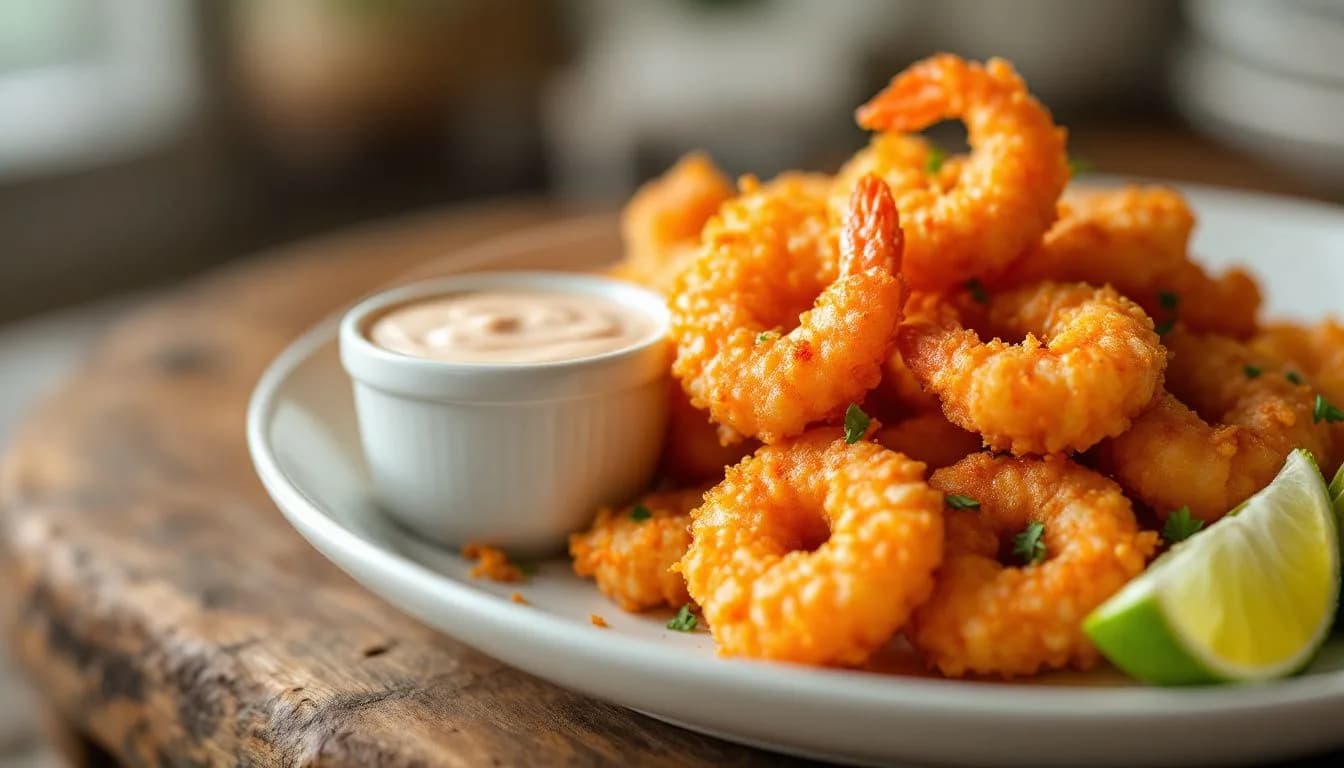 Crispy Air Fryer Coconut Shrimp (No Deep Frying Needed)