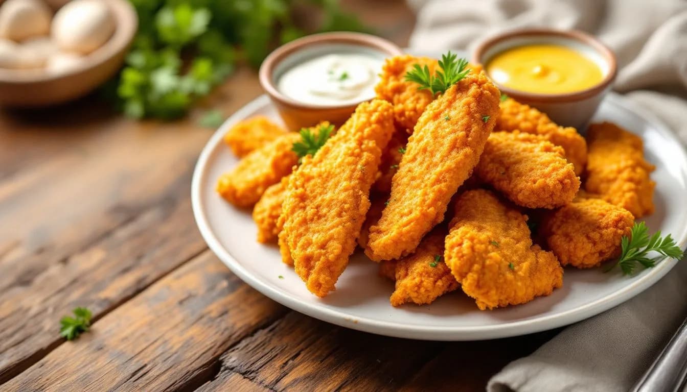 Crispy Air Fryer Chicken Tenders (No Deep Fryer Needed)