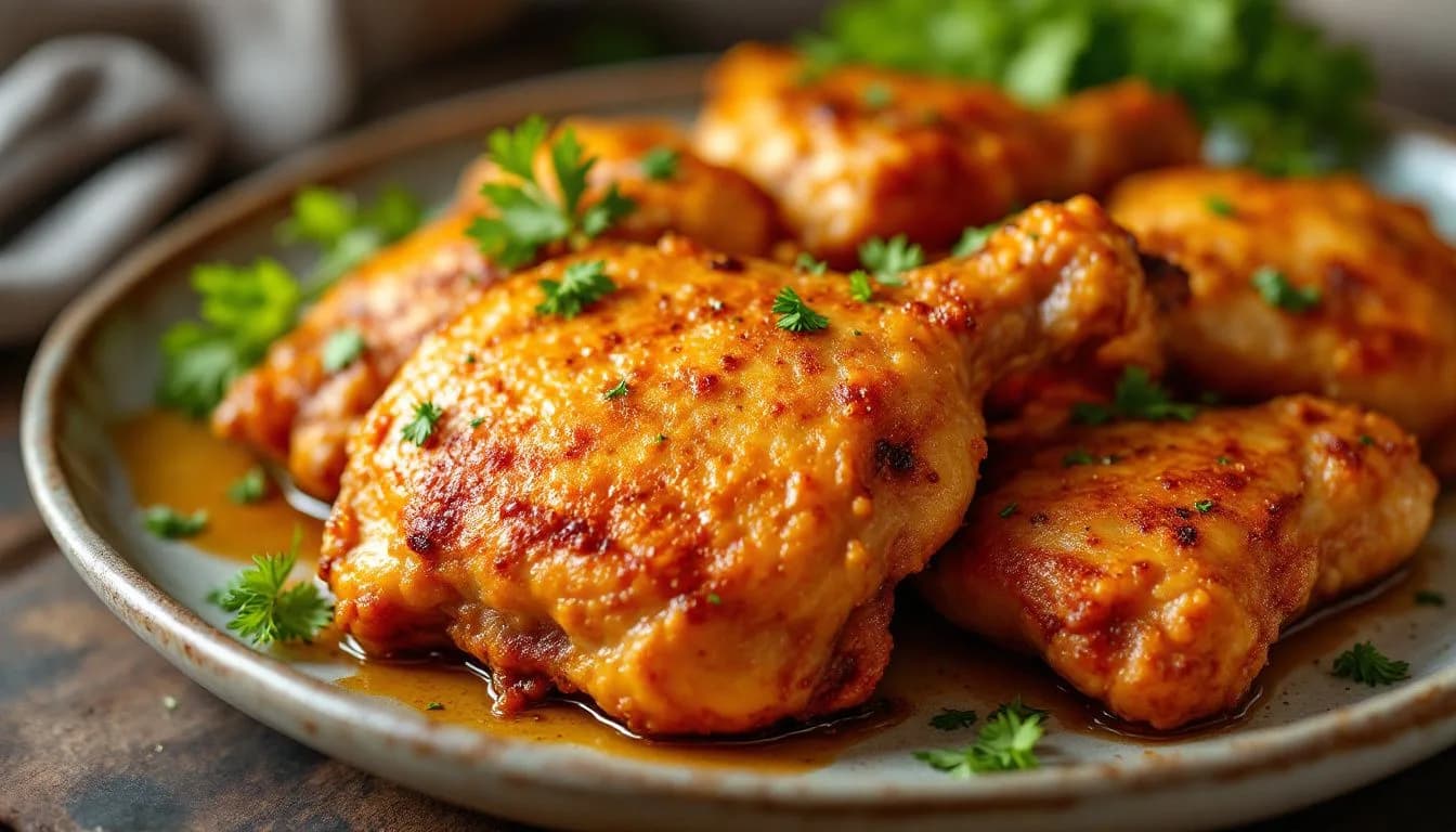Crispy Air Fryer Chicken Thighs (Weeknight Perfect)