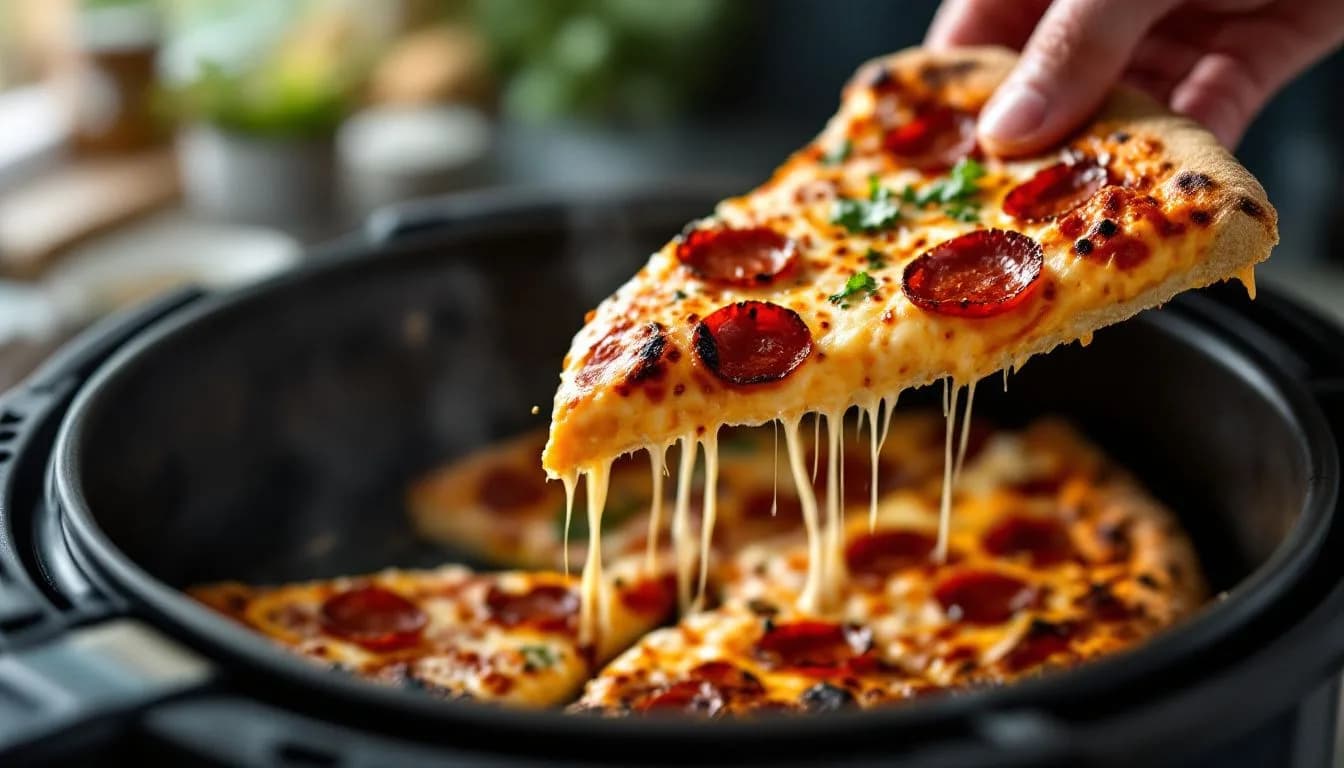 Air Fryer Pizza: Crispy Homemade Slices in 10 Minutes