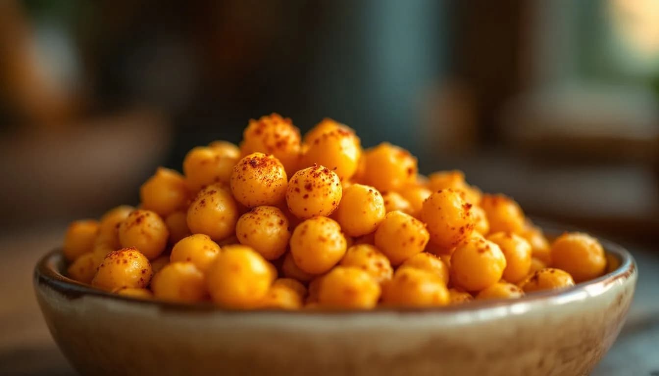 Crispy Air Fryer Chickpeas That Actually Stay Crunchy