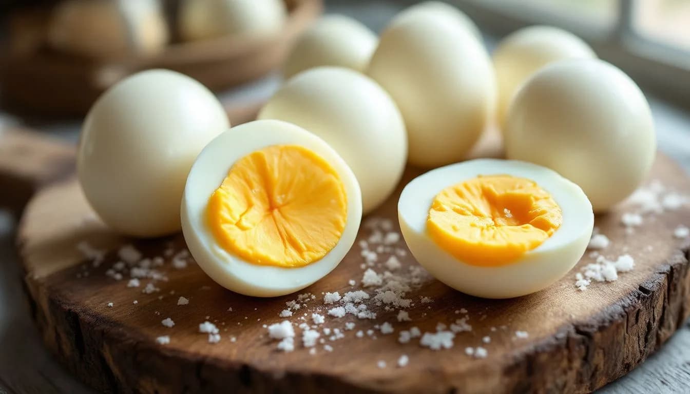 Air Fryer Hard Boiled Eggs (No Water Needed)