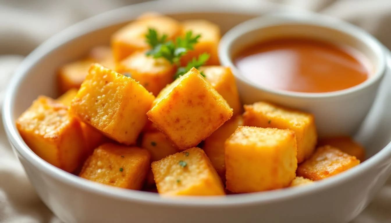 Crispy Air Fryer Tofu That Actually Gets Crunchy