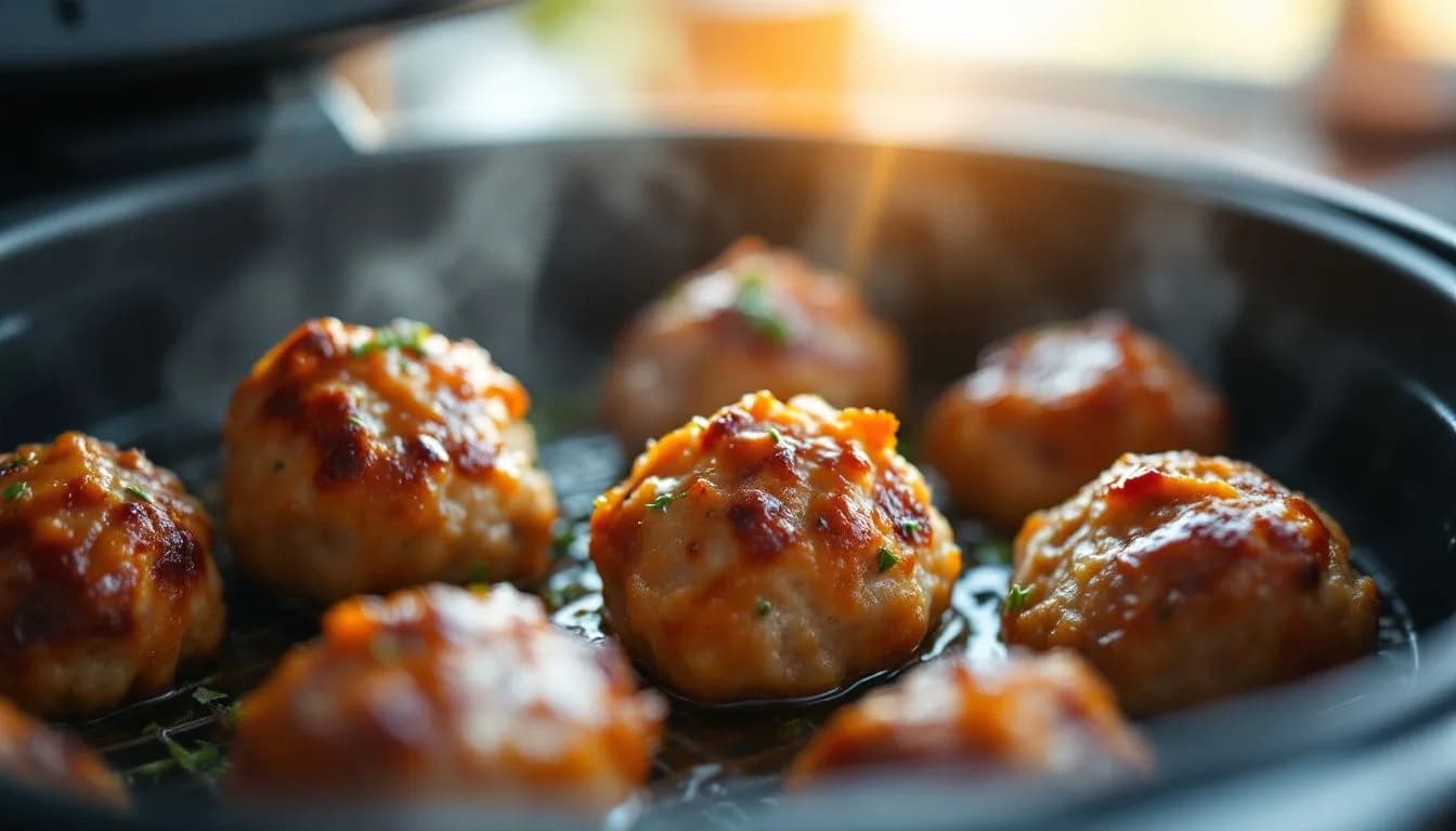 Air Fryer Meatballs That Come Out Juicy Every Time