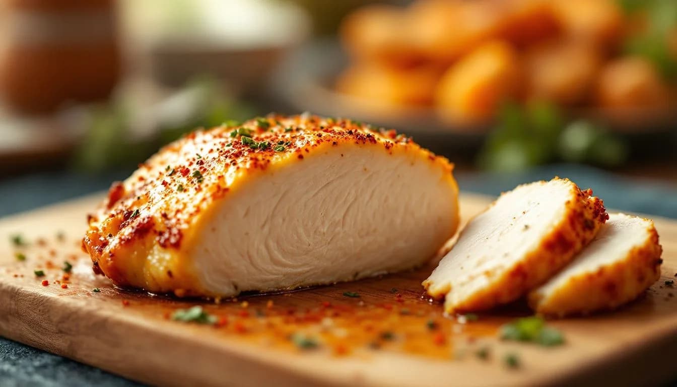 Juicy Air Fryer Chicken Breast (No More Dry, Rubbery Meat)