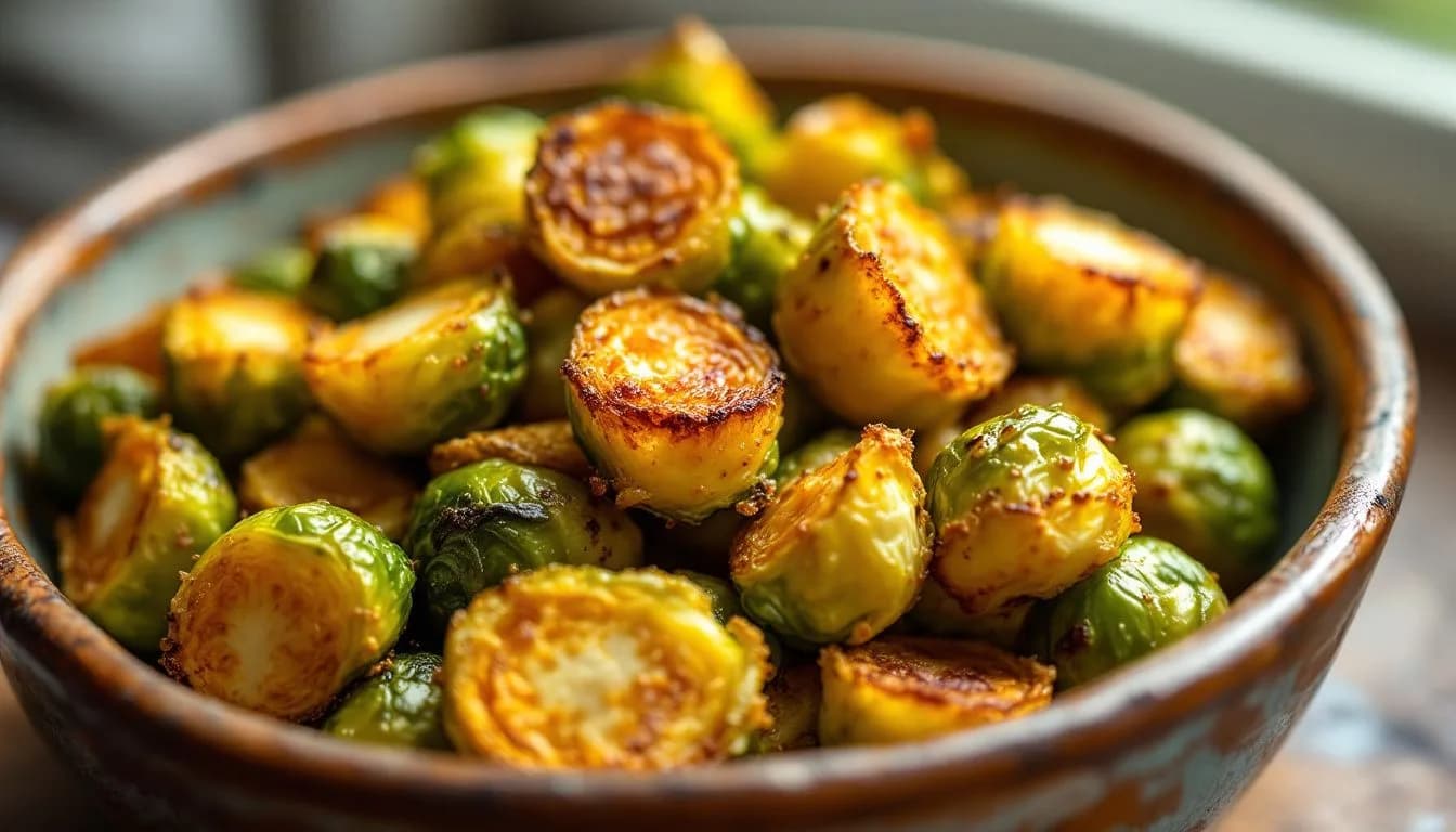 Crispy Air Fryer Brussels Sprouts (The Ones People Actually Fight Over)