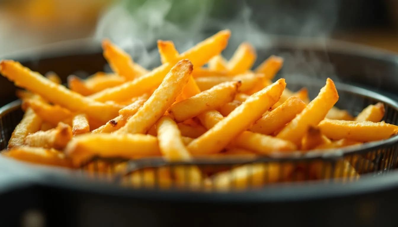 Air Fryer Frozen French Fries That Actually Get Crispy