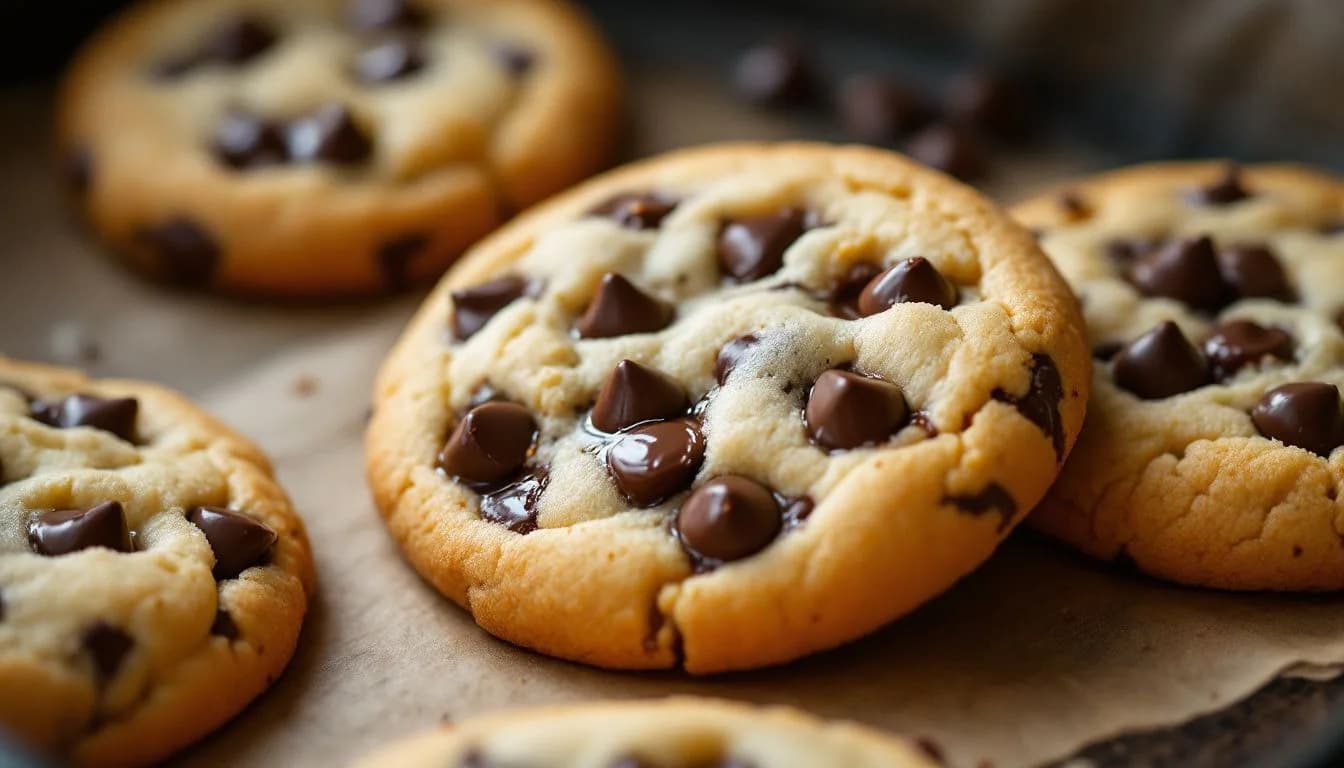 Air Fryer Chocolate Chip Cookies (Ready in 10 Minutes)